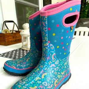 Rainbow Bogs Boots